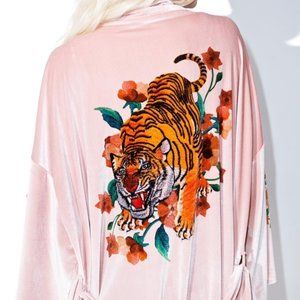 ISO- In search of Jaded London: Pink/Tiger Kimono